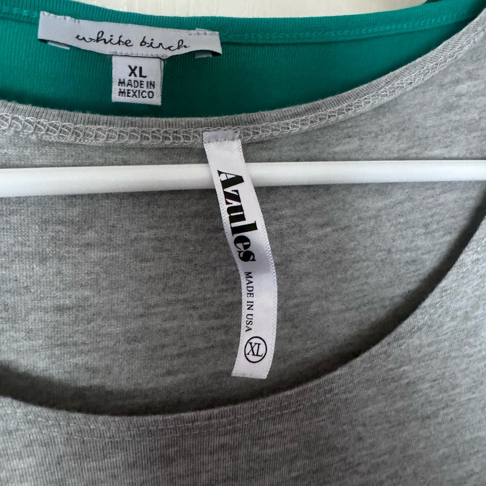 Tunic gray top